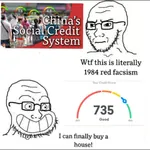 china hypocrisy liberalism social_credit soyjak united_states wojak // 1080x1083 // 353KB