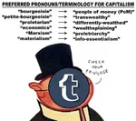 bourgeoisie capitalism euphemism hat identity_politics marxism mask materialism meta:lowres porky privilege proletariat radlib tumblr worker // 480x426 // 34KB