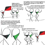 1:1_aspect_ratio anarchism anarcho_communism anarcho_primitivism circlejerk egoism flag masturbation max_stirner nihilism spooks stick_figure // 960x960 // 266KB