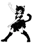 artist:transient_durkha black_hair catgirl character:alunya meta:transparent_background site:leftypol // 1098x1371 // 252KB