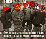 all_my_homies anarchism impact_font left_communism marxism_leninism meta:highres sectarianism trotskyism // 2008x1702 // 2.3MB