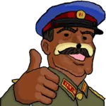 1:1_aspect_ratio approve joseph_stalin soviet_union spurdo stalin_approves thumbs_up // 1080x1080 // 281KB