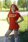 cosplay cute everlasting_summer game meta:photo red_hair site:ussr soviet_union ulyana video_game // 1280x1920 // 620KB