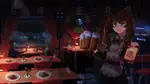 anime brown_hair cyberpunk female future maid pixel_art restaurant retrofuturism soviet_union // 1920x1080 // 450KB