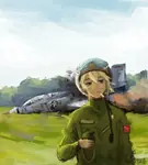 anime female red_army smoking soviet_union vietnam_war // 1944x2160 // 862KB