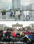 brandenburg_gate comparison german_democratic_republic german_federal_republic germany then_and_now // 988x1264 // 1.3MB