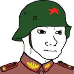 1:1_aspect_ratio helmet meta:lowres red_star soldier star uniform wojak // 403x403 // 25KB