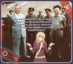 blonde_hair character:grace comrade glasses green_eyes juche kim kim_il_sung kim_jong_il korea korea_dpr monarchism quote // 1536x1353 // 489KB