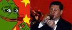 alcohol china drinking pepe smug wine xi_jinping // 599x248 // 22KB