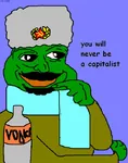 alcohol bottle bourgeoisie capitalism hammer_and_sickle pepe red_star scarf smug soviet_union star ushanka vodka // 540x687 // 98KB