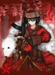 aircraft airplane anime bayonet bear black_eyes black_hair command_and_conquer game gun hammer_and_sickle kalashnikov knife kremlin polar_bear poster red_alert red_star rifle soviet_union star ushanka weapon // 1024x1400 // 3.1MB