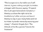 bourgeoisie charity friedrich_engels poverty proletariat // 828x622 // 70KB