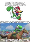 education game horse mario oppression video_game yoshi // 669x956 // 680KB