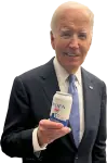 advertisement bottle dementia drink emote joe_biden meta:lowres meta:transparent_background product water // 99x150 // 21KB