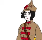 budyenovka doomer_girl gun meta:animated meta:gif red_army wink // 1080x1016 // 2.6MB