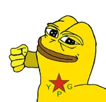 communalism democratic_confederalism kurd northern_syria pepe punch red_star smug star west_asia ypg // 785x757 // 107KB