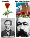 ferdinand_lassalle flower jewish_nigger karl_marx marxism nigger rose water // 500x623 // 287KB