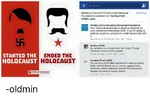 adolf_hitler antisemitism deaths fascism genocide germany holocaust jew joseph_stalin meta:lowres meta:screencap nazi nazi_germany racism site:facebook soviet_union victims_of_communism war world_war_ii // 500x327 // 99KB