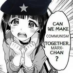 anime detournement hammer_and_sickle karl_marx manga marxism meta:lowres star // 480x476 // 45KB