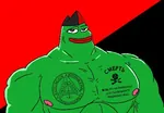 anarchism anarcho_communism chad hat meta:lowres pepe skull smug tattoo // 443x307 // 24KB