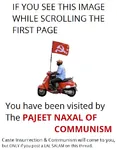 comrade_pajeet cpi_marxist flag hammer_and_sickle india kerala red_flag scooter thread vehicle you_have_been_visited // 474x606 // 55KB