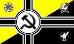 anarcho_capitalism autism black_sun capitalism fascism flag flag_only hammer_and_sickle meta:lowres national_bolshevism nazi sabocat schizo symbol syndicalism trotskyism // 400x239 // 17KB