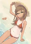 beach bikini character:tania glasses hat site:ref site:getchan // 4654x6500 // 7.1MB