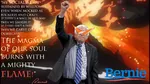 2016 bernie_sanders election fire glasses meta:highres quote raised_fist smash social_democracy united_states wall // 2134x1200 // 1.3MB