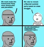 class class_struggle eurocommunism marxism_leninism npc party revisionism struggle wojak // 720x762 // 275KB