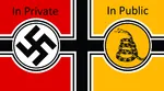 fascism gadsden_flag libertarianism nazi snake swastika // 1302x722 // 130KB