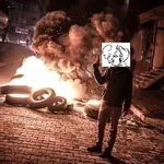 anarchism egoism fire glasses gun max_stirner protest riot weapon // 599x600 // 566KB