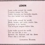 internationalism langston_hughes poem quote revolution soviet_union vladimir_lenin world // 1031x1032 // 92KB