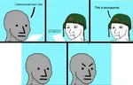 anti_communism cia helmet npc propaganda smoking united_states wojak // 2333x1500 // 805KB