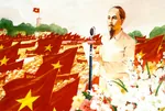 art flag ho_chi_minh meta:painting red_flag star vietnam // 2500x1680 // 868KB