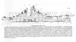 aircraft blueprints cannon cruise_missile cruiser diagram helicopter kirov_class_cruiser meta:highres meta:infographic meta:translation_request missile russian_text ship soviet_navy soviet_union weapon // 2200x1209 // 477KB