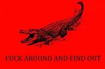 alligator flag flag_only fuck_around_and_find_out red_flag // 1024x675 // 48KB