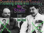 bolshevik comrade friendship_ended glasses joseph_stalin leon_trotsky soviet_union trotskyism vladimir_lenin // 800x600 // 113KB