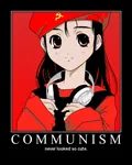 anime beret cute hammer_and_sickle headphones // 600x750 // 66KB