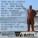 1:1_aspect_ratio authoritarian cult_of_personality juche karl_marx kim kim_il_sung korea korea_dpr marxism quote statue // 960x960 // 154KB
