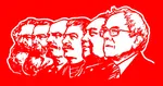 2016 bernie_sanders china election friedrich_engels glasses heads joseph_stalin karl_marx mao_zedong maoism marxism marxism_leninism social_democracy soviet_union united_states vladimir_lenin // 2000x1054 // 486KB