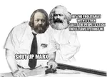 anarchism authoritarian impact_font karl_marx marxism meta:lowres mikhail_bakunin proletariat stick worker // 500x361 // 57KB