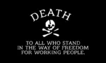 anarchism anarcho_communism black_army black_flag death flag flag_only freedom makhnovshchina nestor_makhno proletariat skeleton skull translated ukraine worker // 800x480 // 27KB