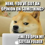 1:1_aspect_ratio dog doge impact_font soyboy wojak // 720x720 // 52KB