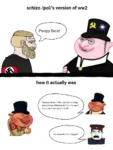 adolf_hitler chad faggot hammer_and_sickle jew joseph_stalin nazi_germany porky site:pol soviet_union world_war_ii // 720x960 // 373KB