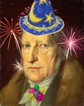 balloon fireworks georg_hegel german_idealism hat hegelianism mage magic philosophy wizard // 452x572 // 491KB