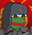 gun hammer_and_sickle pepe red_army soviet_union ushanka // 615x680 // 425KB