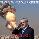 bombing explosion nazi netanyahu salute // 2048x2048 // 311KB