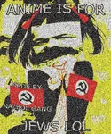 impact_font jew karl_marx love_live marxism national_bolshevism nazbol_gang x_gang yazawa_nico // 600x720 // 491KB