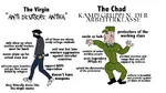 anti_fascism antideutsche chad german_democratic_republic german_federal_republic germany glasses kampfgruppen kampfgruppen_der_arbeiterklasse militia proletariat radlib uniform virgin virgin_vs_chad worker // 960x535 // 67KB