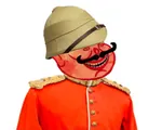 anglo bourgeoisie capitalism colonialism hat helmet imperialism meta:lowres moustache pith_helmet porky uniform united_kingdom // 484x388 // 151KB